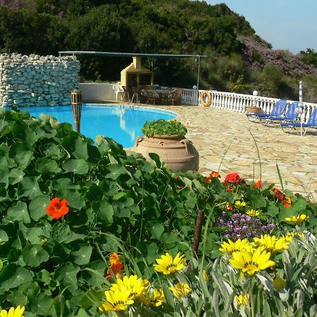 Angela Apartments Pool Gardens And Sea Views Agios Stefanos Avliotes  Dış mekan fotoğraf
